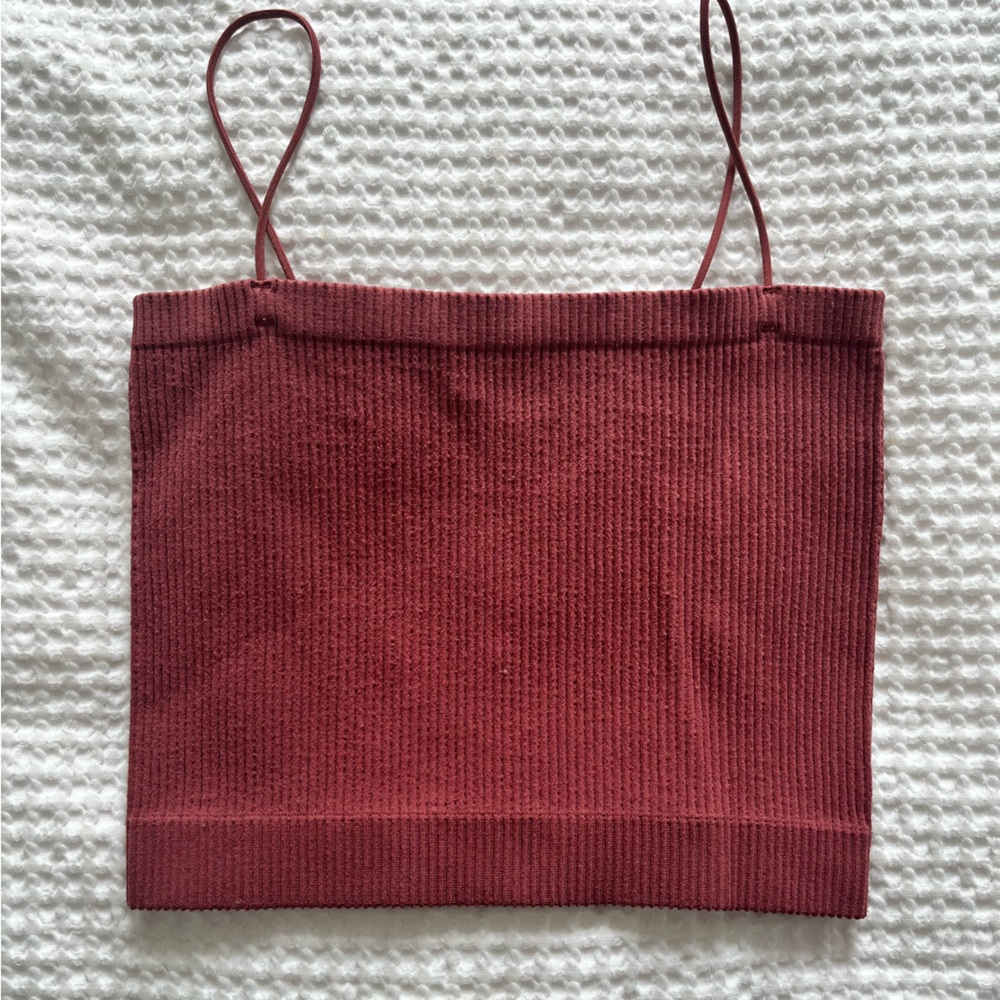 Pink crop top